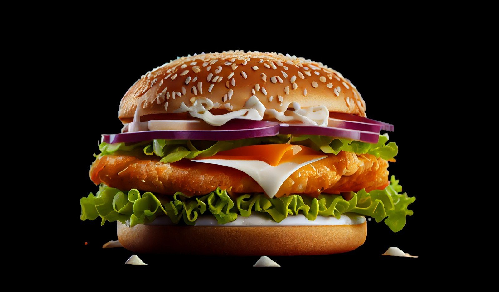 The Butter-Pop Chicken Burger