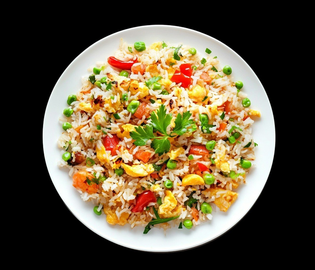 The Scrambled-Snap Egg Rice
