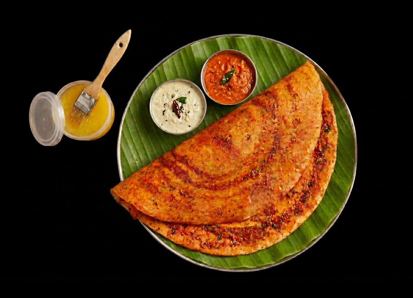 The Ghee-Fire Glow Dosa